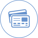 Icon of credit cards
